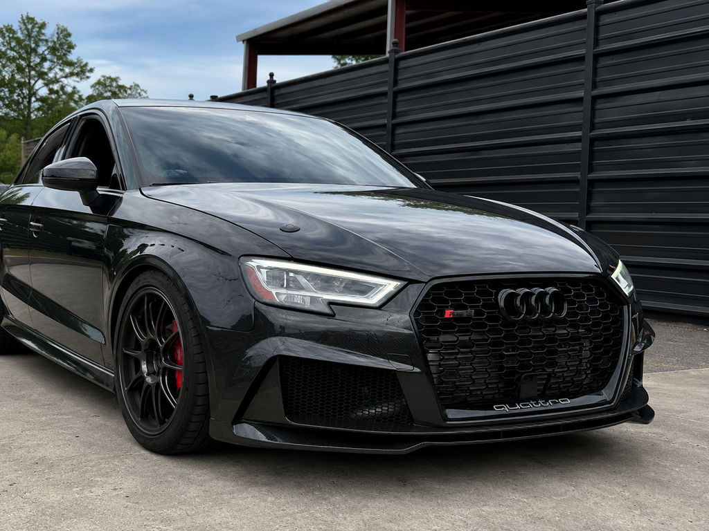 Karbel-Dry Carbon Front Bumper for Audi S3 A3 8V.5 2017-2020 Carbon Fiber