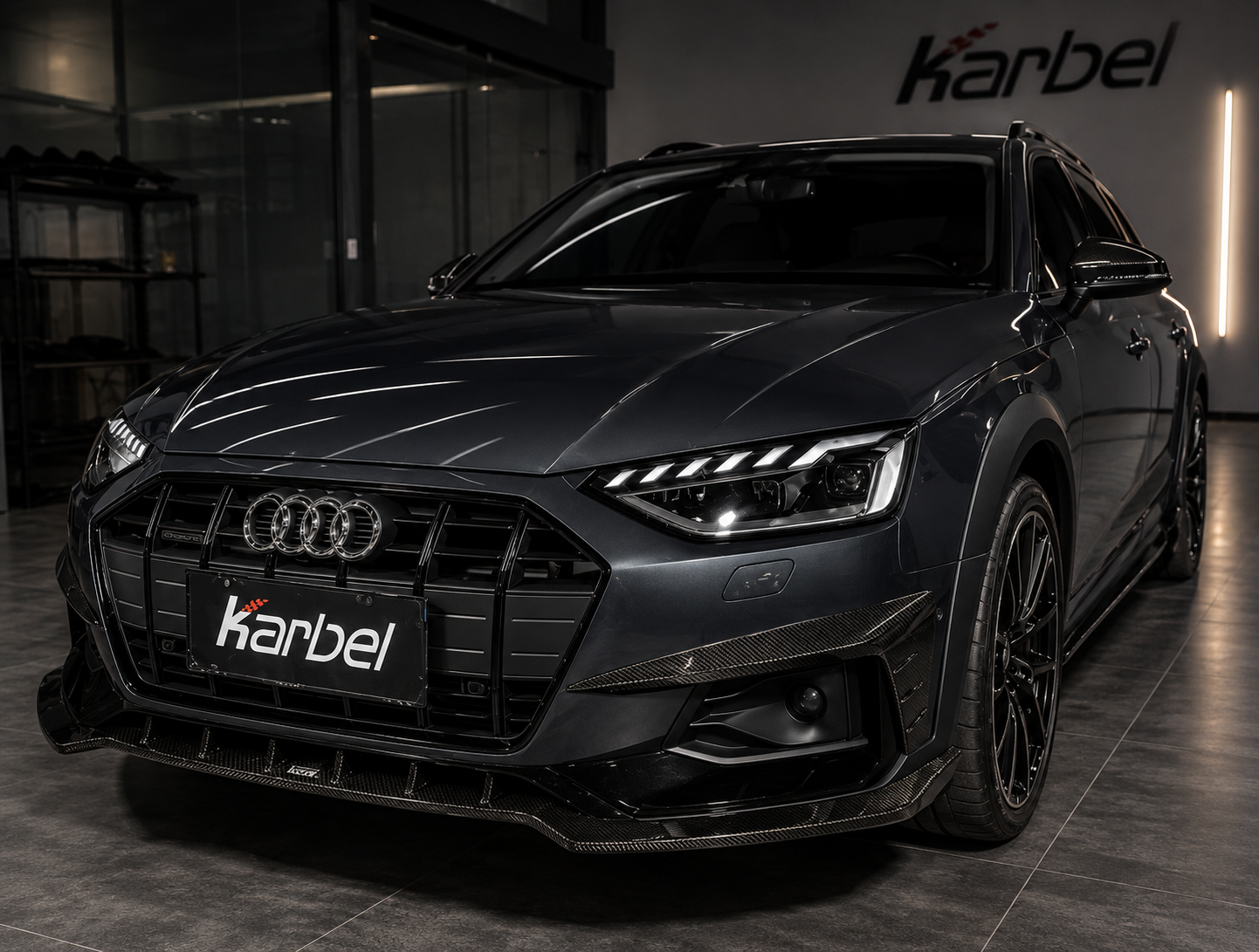 Karbel-Dry Carbon Pre-preg Carbon Fiber Full Body Kit For Audi A4 Allroad B9.5 2020-ON
