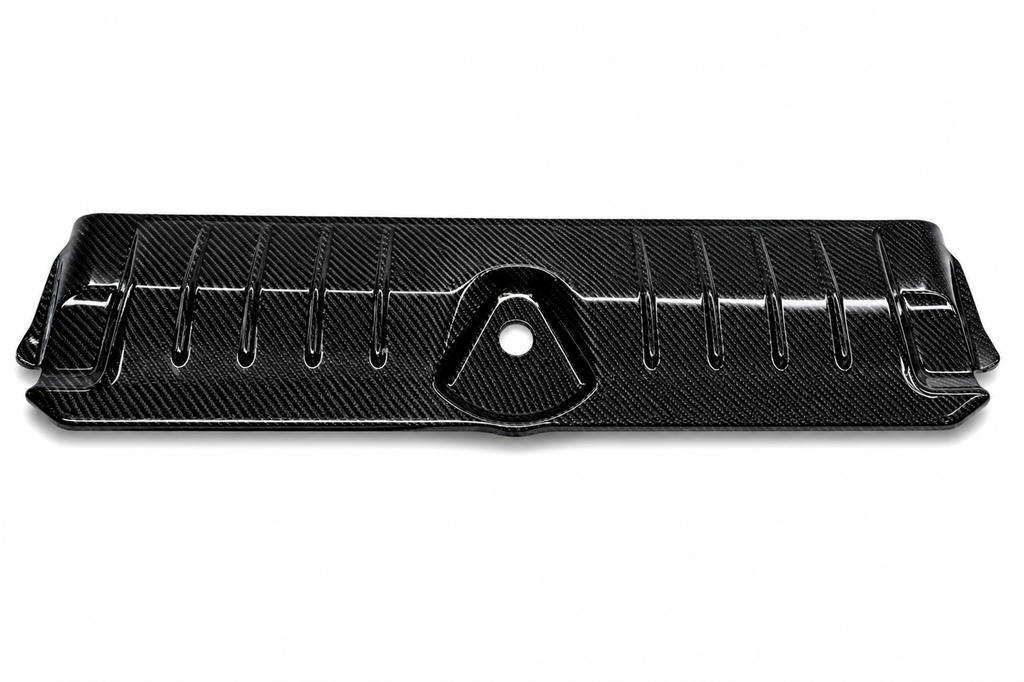 Karbel-Dry Carbon Radiator Cooling Plate for Audi S4 & A4 S Line 2020-ON B9.5 Pre-preg Carbon Fiber