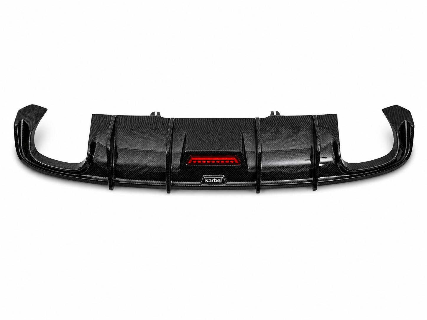 Karbel-Dry Carbon Rear Diffuser for Audi S4 & A4 S Line 2017-2019 B9 Pre-preg Carbon Fiber