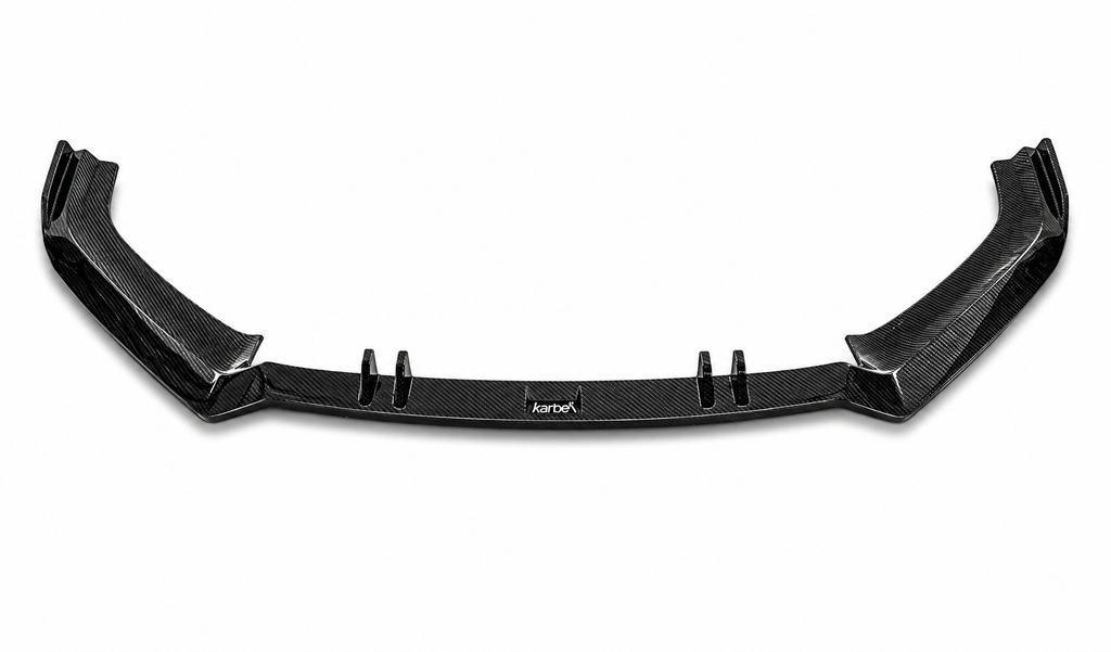 Karbel-Dry Carbon Front Lip Ver.2 for Audi S4 & A4 S Line 2017-2018 B9 Pre-preg Carbon Fiber