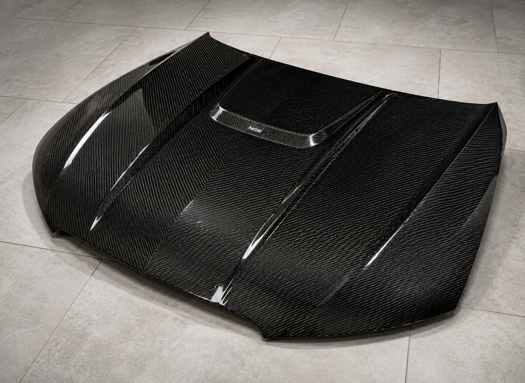 Karbel-Dry Carbon Hood for Audi RS4 S4 A4 S-line B8.5 2013-2016 Carbon Fiber