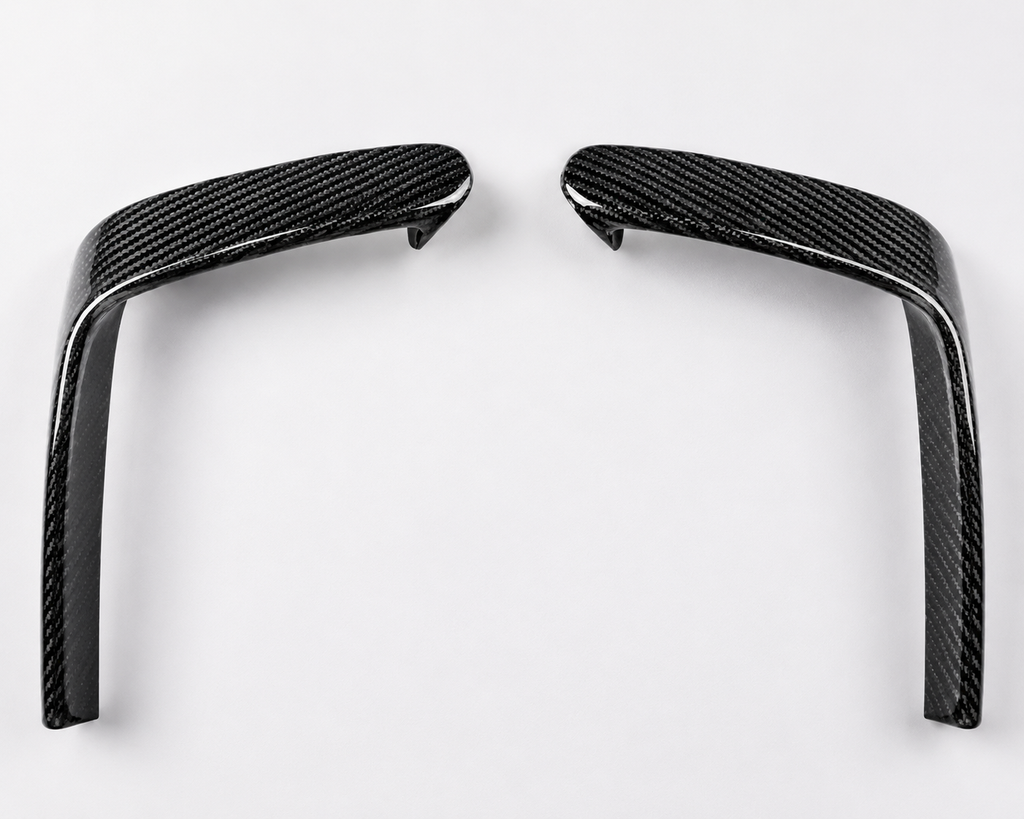 Karbel-Dry Carbon Upper Valences for Audi S4 & A4 S Line 2013-2016 B8.5 Carbon Fiber