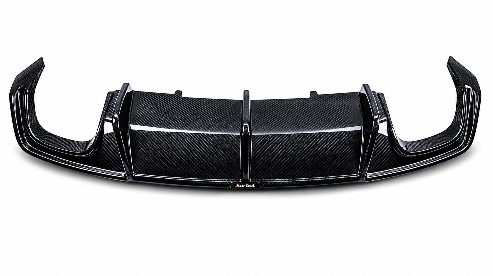 Karbel-Dry Carbon V1 Rear Diffuser for Audi A5 S Line & S5 B8.5 Carbon Fiber