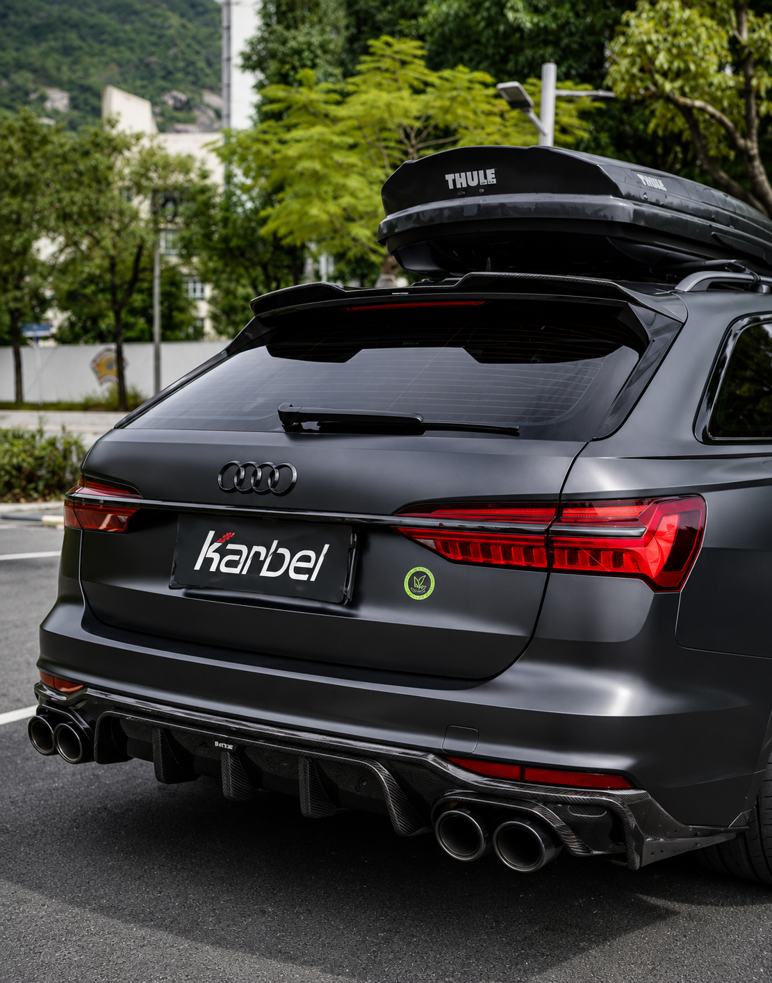 Karbel-Dry Carbon Ver.1 Carbon Fiber Full Body Kit For Audi A6 Allroad C8 2020-ON