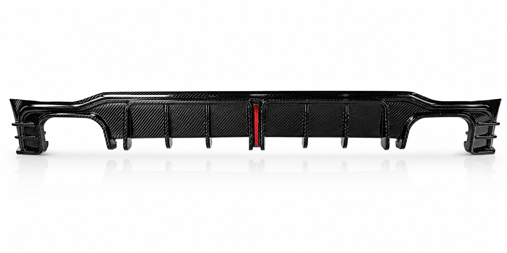 Karbel-Dry Carbon V2 Rear Diffuser For Audi A6 Allroad C8 2020-ON Carbon Fiber