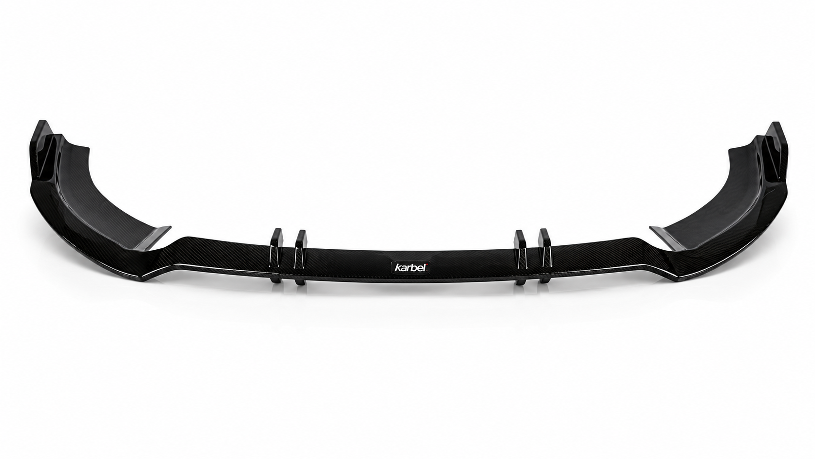 Karbel-Dry Carbon V1 Lower Front Lip Splitter For Audi A6 Allroad C8 2020-ON Carbon Fiber