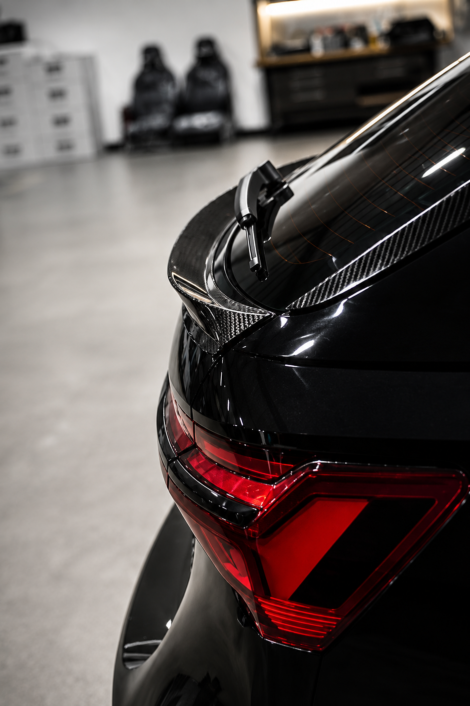 Karbel-Dry Carbon Rear Trunk Spoiler For Audi A6 Allroad C8 2020-ON Carbon Fiber