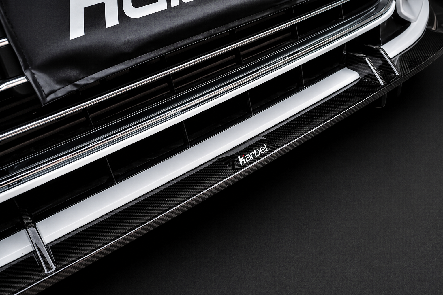 Karbel Carbon Front Lip for Audi S6 & A6 S-Line & A6 Avant 2019-ONWARDS C8 Pre-preg Carbon Fiber