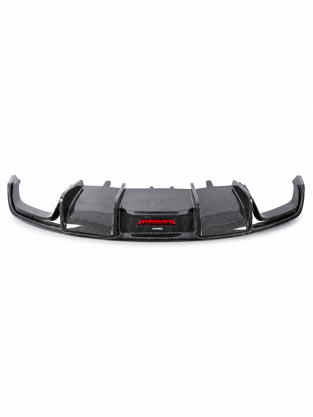 Karbel-Dry Carbon Rear Diffuser for Audi A7 C7.5 2016-2018 Carbon Fiber