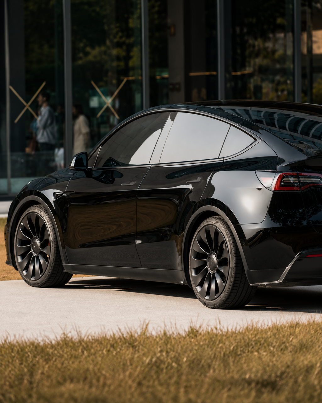 Karbel-Dry Carbon Side Skirts for Tesla Model Y / Performance Pre-preg Carbon Fiber