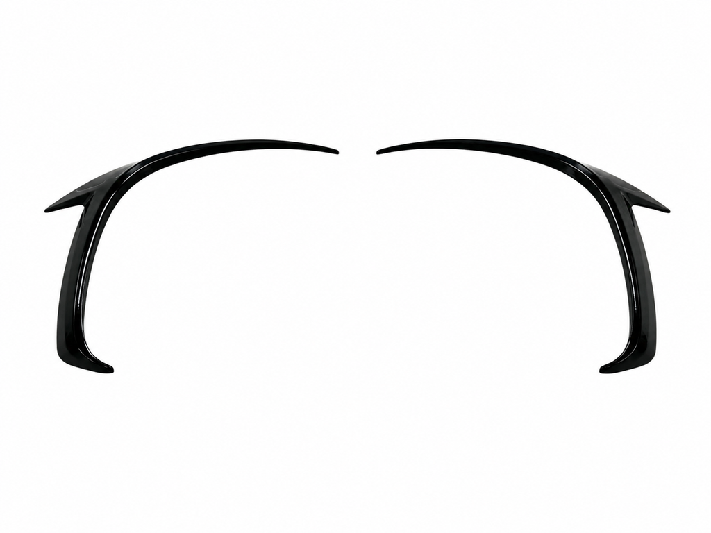 VTEN-Mercedes Benz Front Canards C-Class AMG C63S C63 C43 C450 C300 W205 Sedan W205 Sedan Facelift 2015-2021