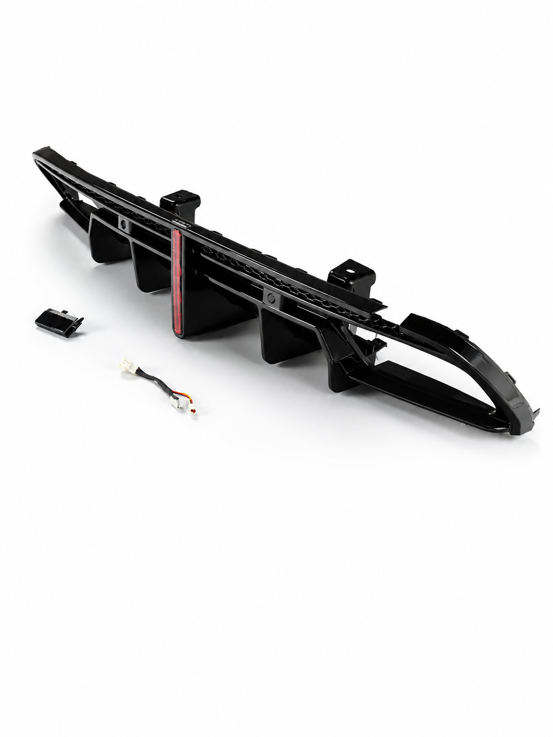 VTEN-Mercedes Benz Rear Diffuser C-Class AMG C63S C63 C43 C450 C300 W205 Sedan W205 Sedan Facelift 2015-2021