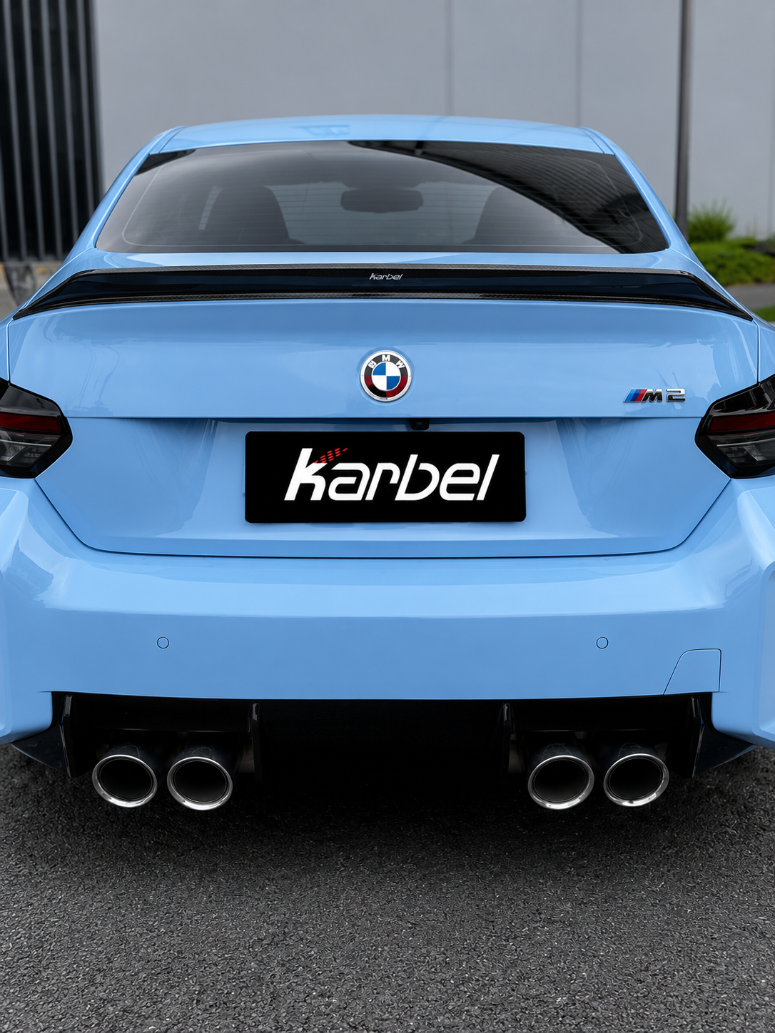 Karbel-Dry Carbon V1 Rear Spoiler for BMW M2 G87 & 2 Series G42 2023-ONWARDS