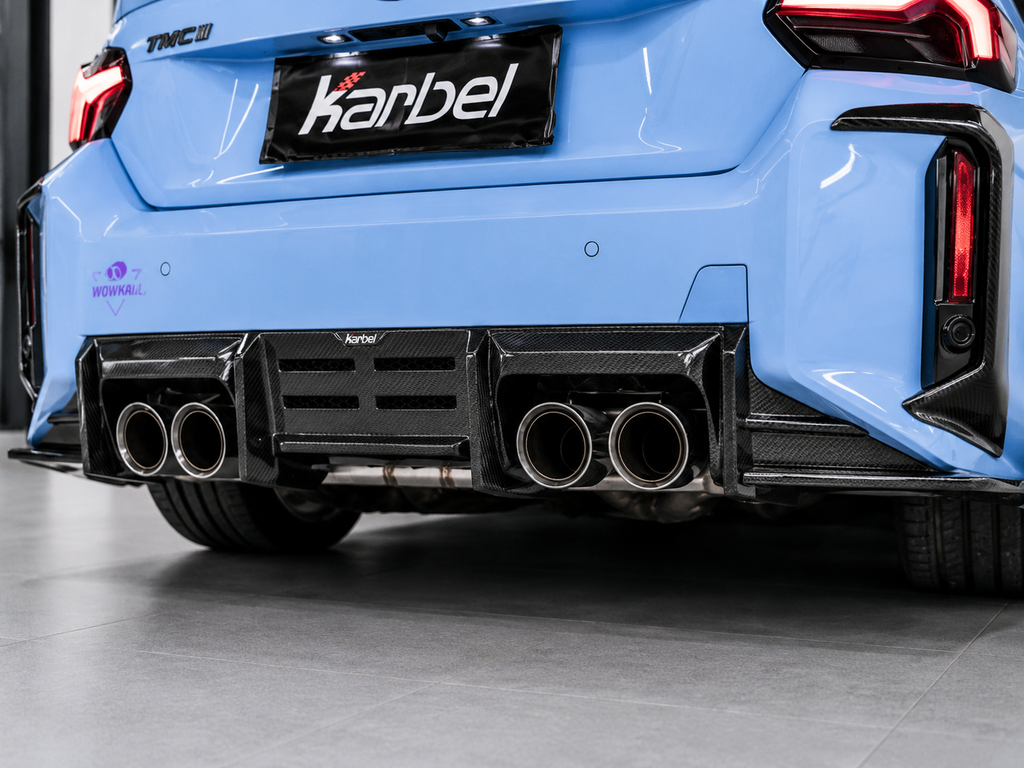 Karbel-Dry Carbon Rear Diffuser & Canards for BMW M2 / M2CS G87 2023-ONWARDS