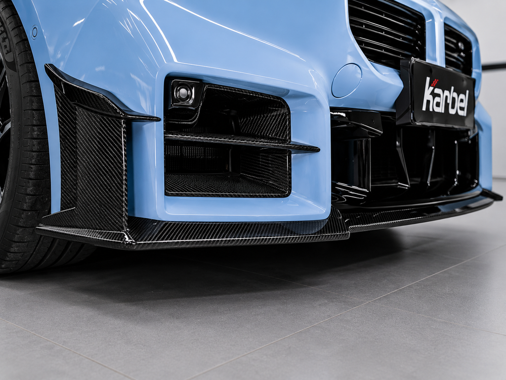 Karbel-Dry Carbon Front Lip Set for BMW M2 / M2CS G87 2023-ONWARDS