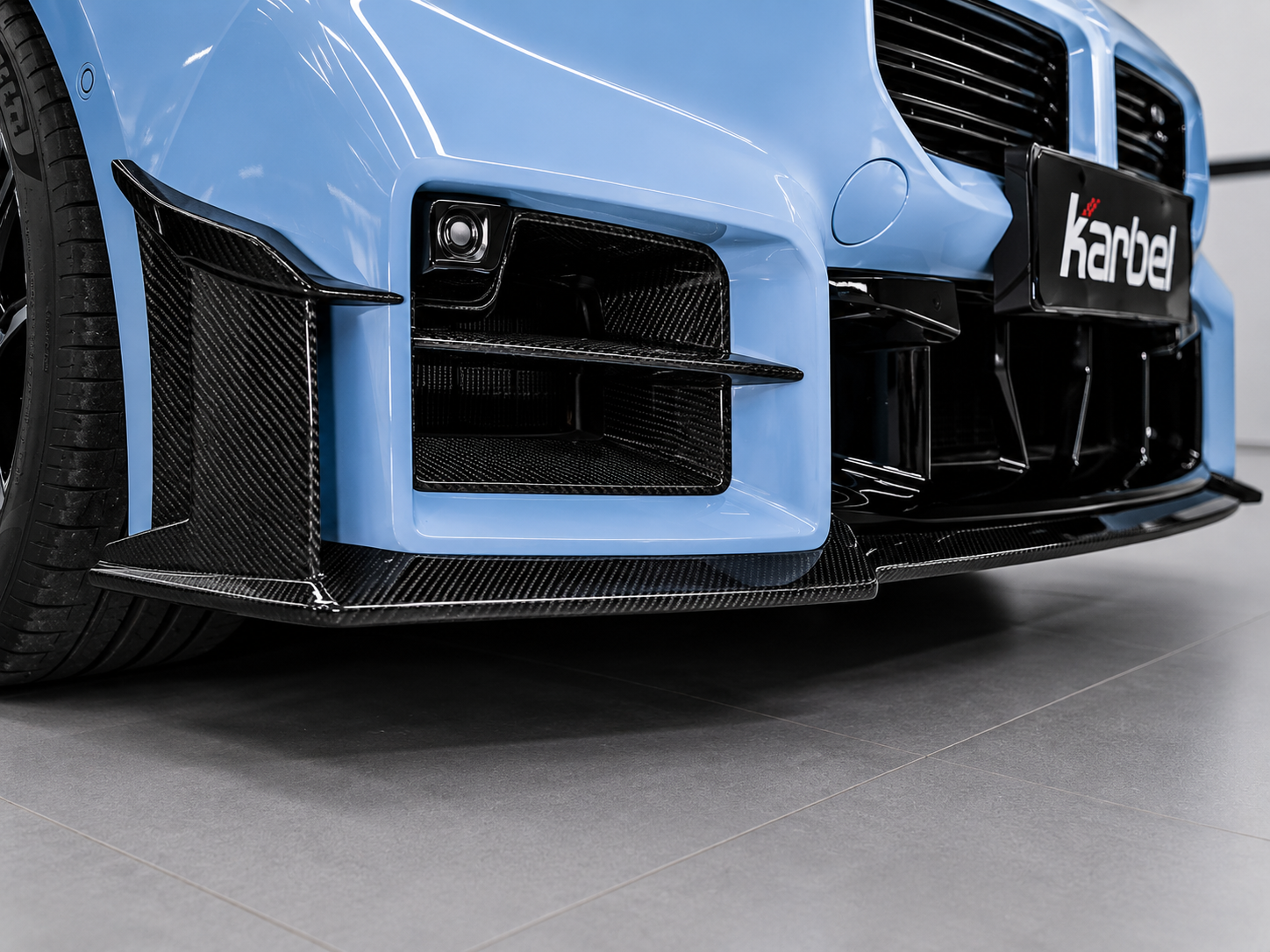 Karbel-Dry Carbon Front Lip Set for BMW M2 / M2CS G87 2023-ONWARDS