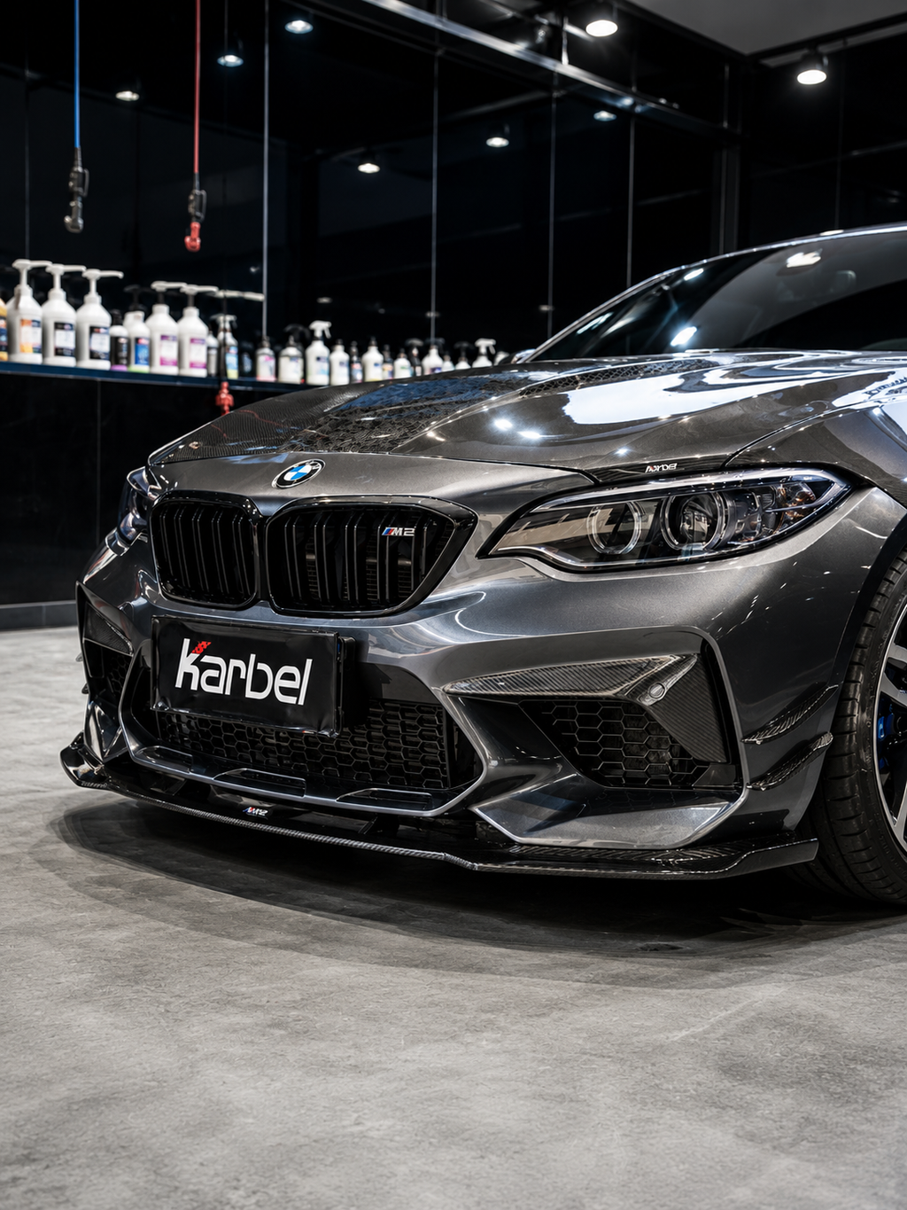 Karbel-Dry Carbon Front Lip for BMW M2/M2C F87