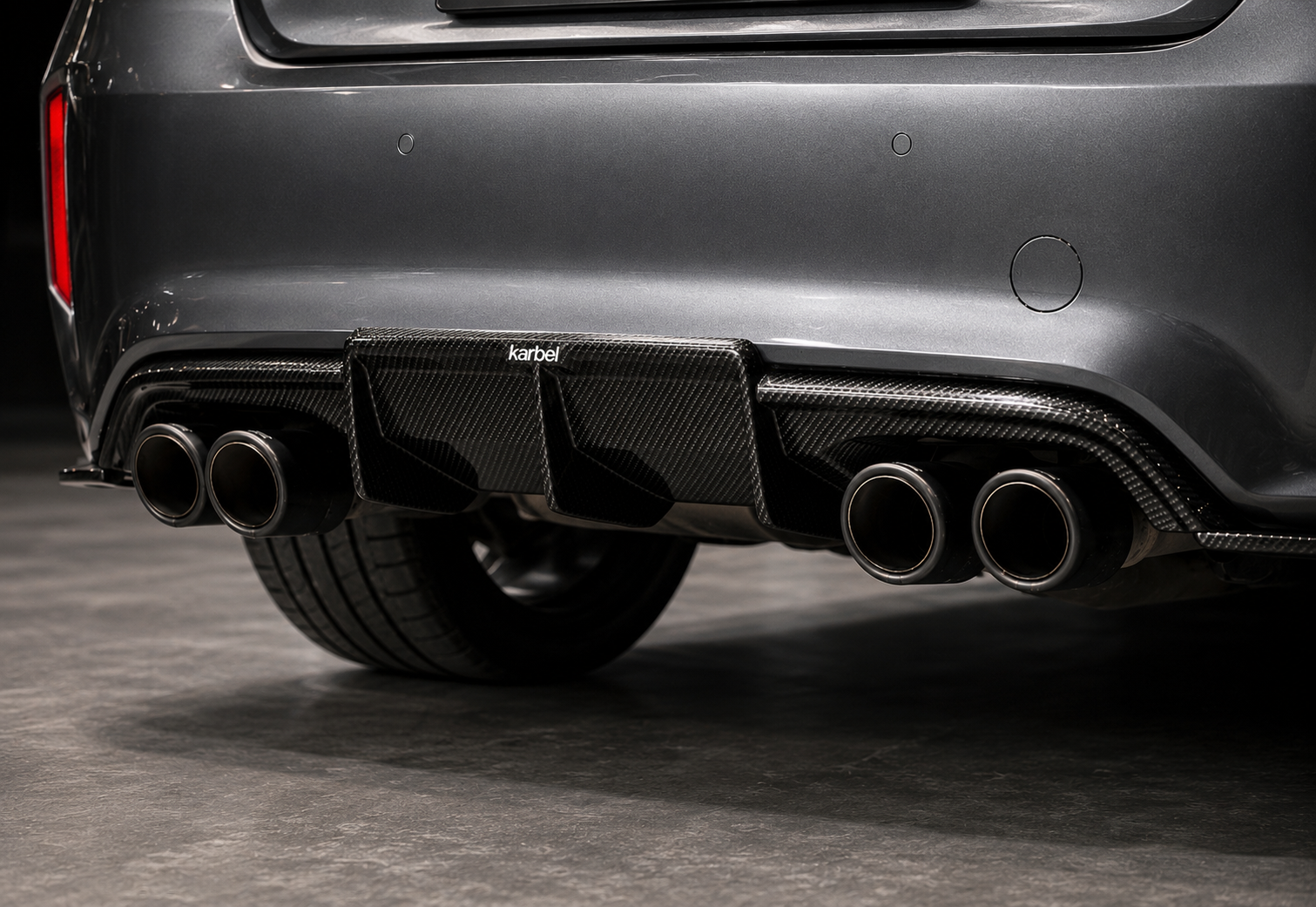 Karbel-Dry Carbon Rear Diffuser & Canards for BMW M2/M2C F87