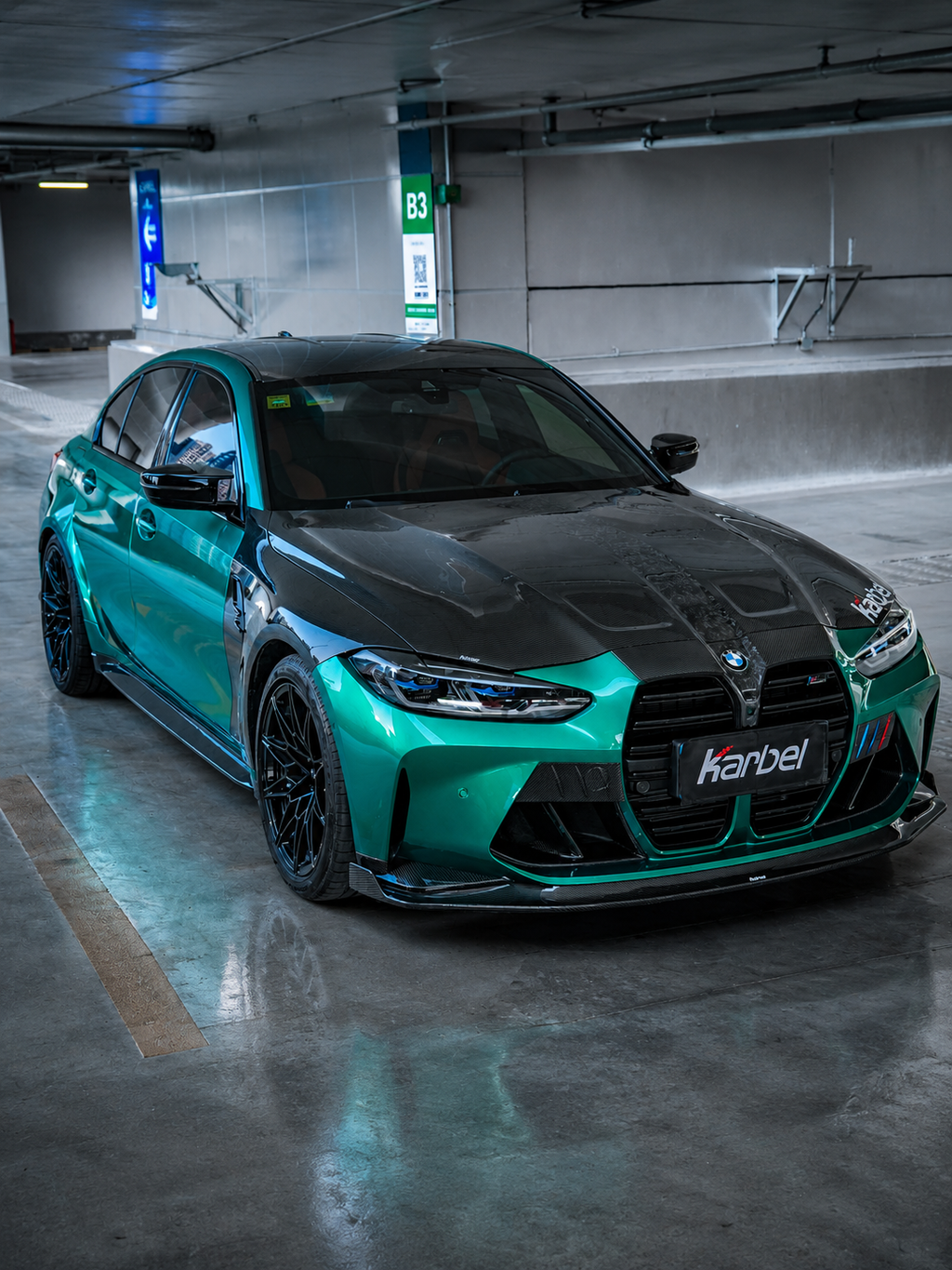 Karbel-Dry Carbon Fiber Full Body Kit For BMW M3 G80 M4 G82 G83 2021-Onwards