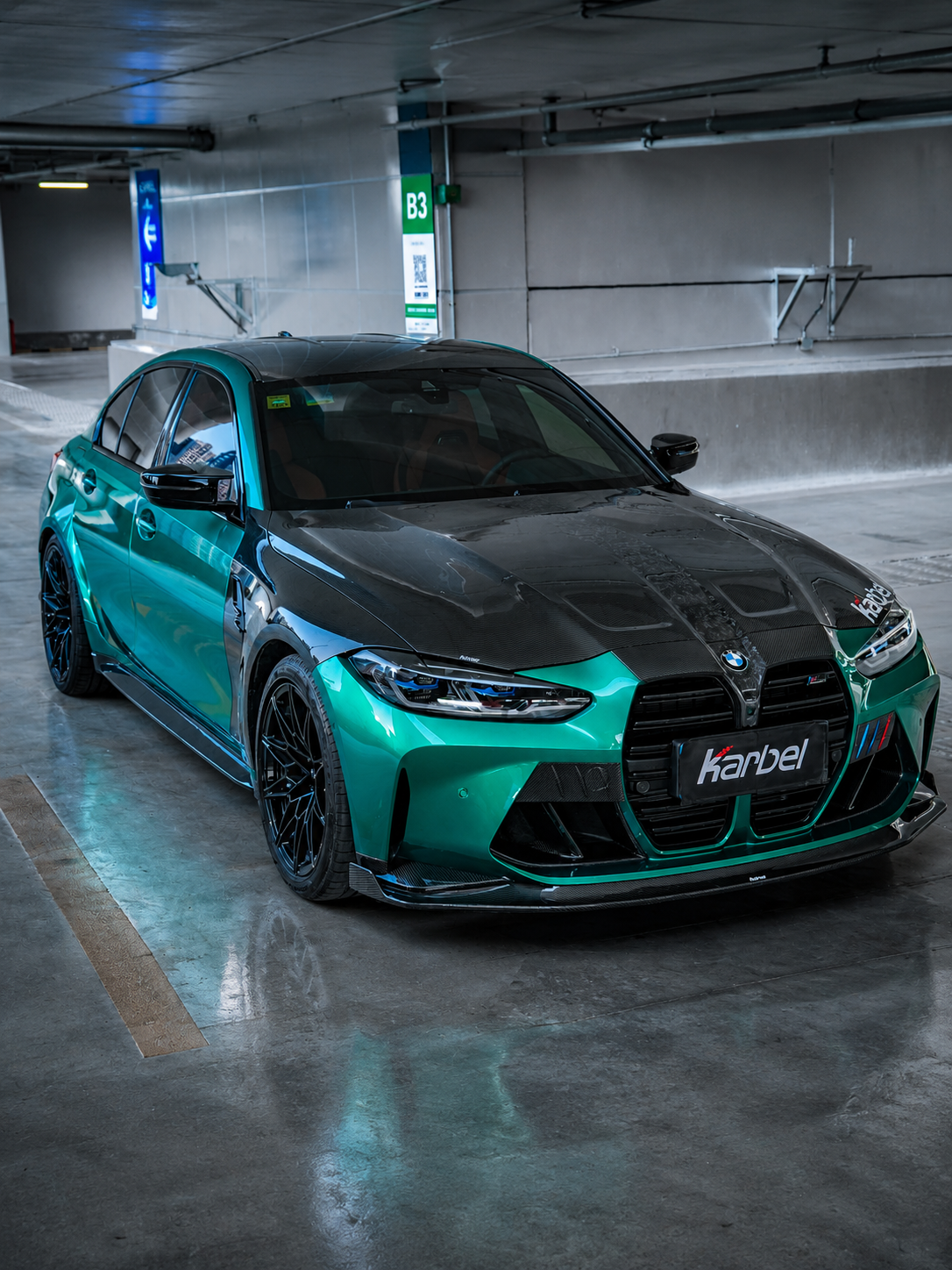 Karbel-Dry Carbon Fiber Full Body Kit For BMW M3 G80 M4 G82 G83 2021-Onwards