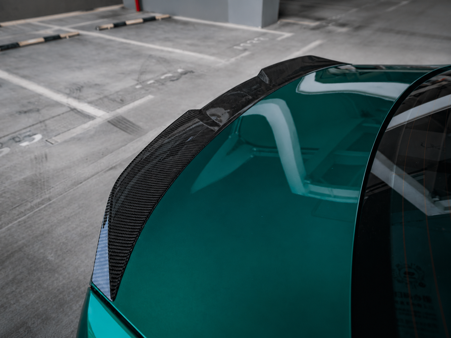 Karbel-Dry Carbon Fiber V2 Rear Spoiler for BMW M3 G80 & 3 Series 330i M340i G20 Sedan
