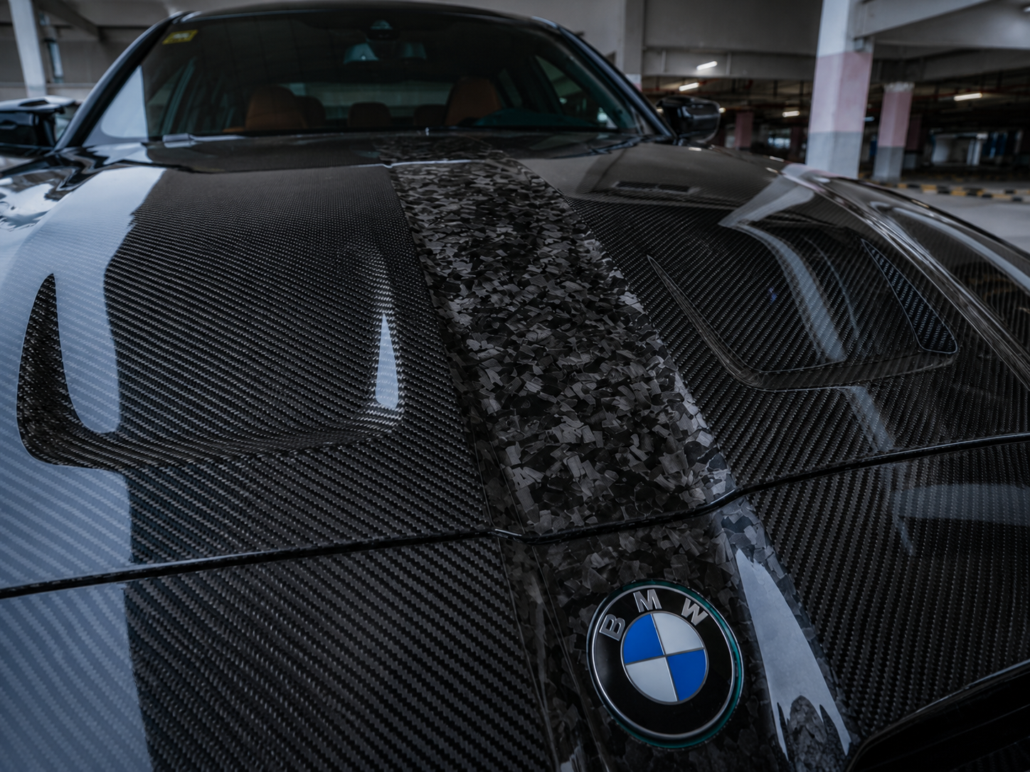 Karbel-Dry Carbon Fiber Hood & Nose Cover for BMW M3 G80 G81 & M4 G82 G83 2021-Onwards