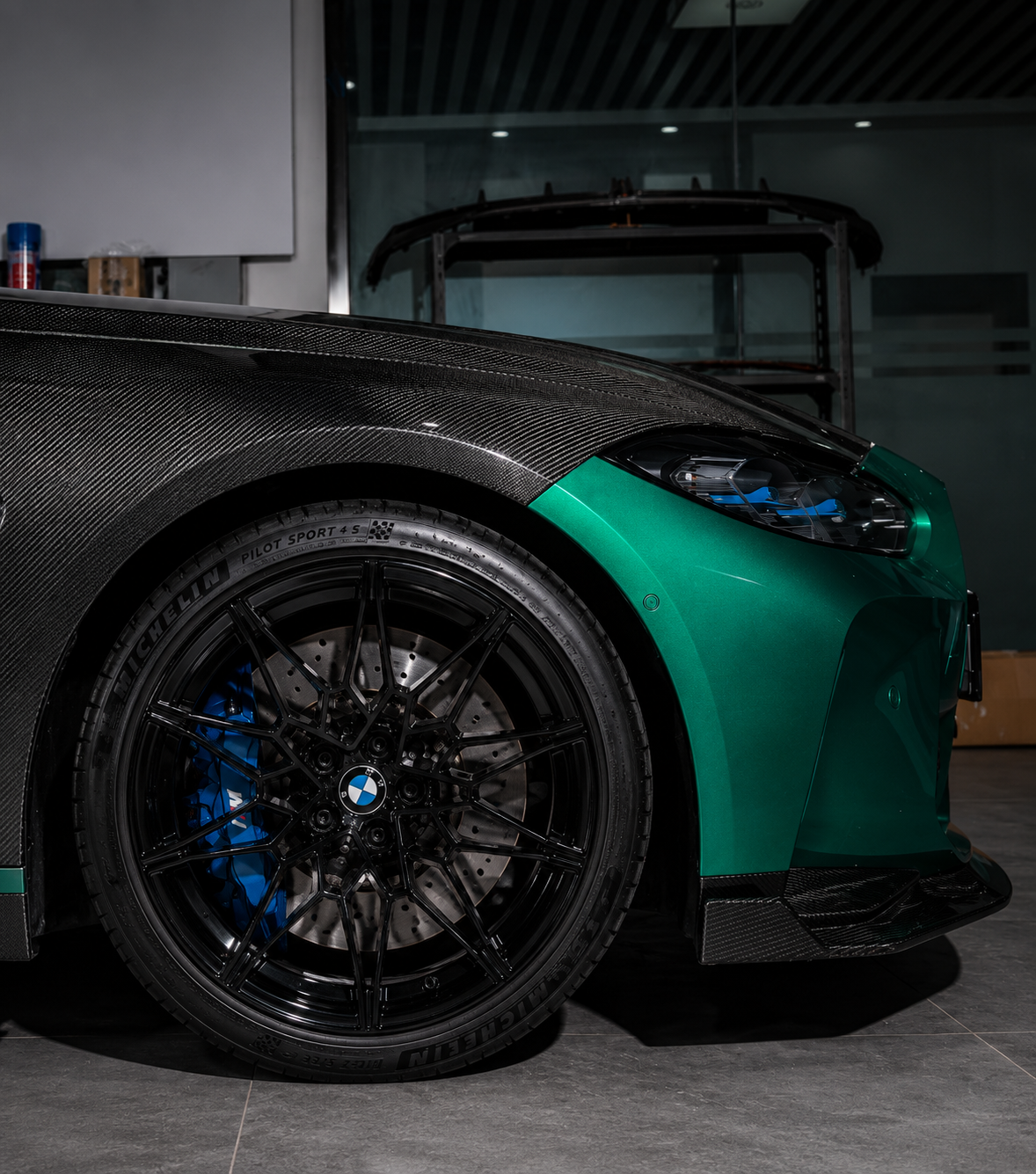 Karbel-Dry Carbon Fiber Front Fenders For M3 G80 2021-Onwards