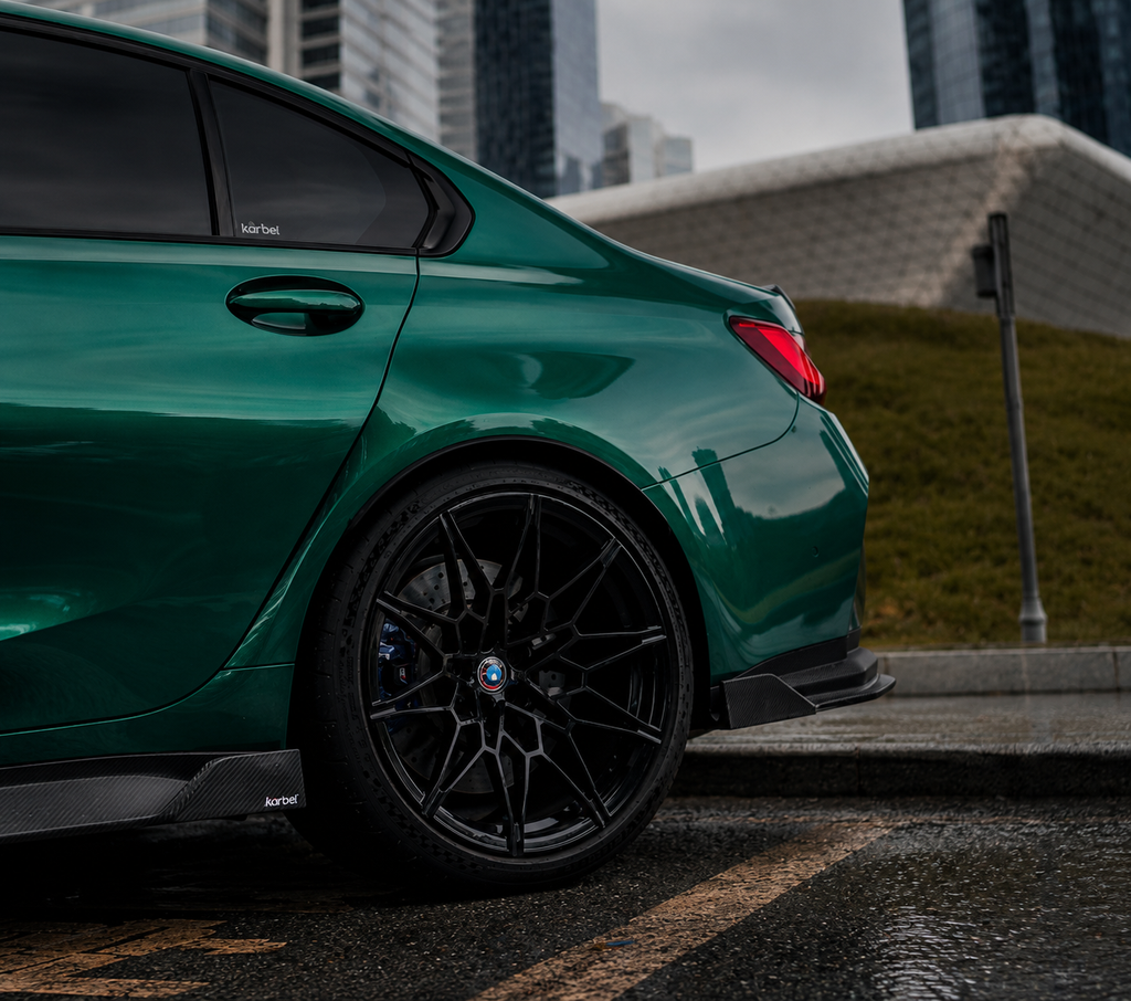 Karbel-Dry Carbon Fiber V2 Side Skirts For M3 G80 2021-Onwards