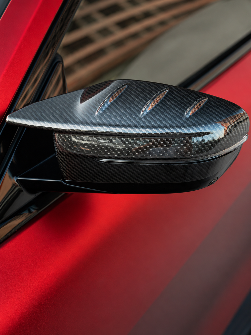 Karbel-Dry Carbon Fiber X Mirror Caps for BMW M3 G80 G81 & M4 G82 G83 2021-Onwards LHD & RHD