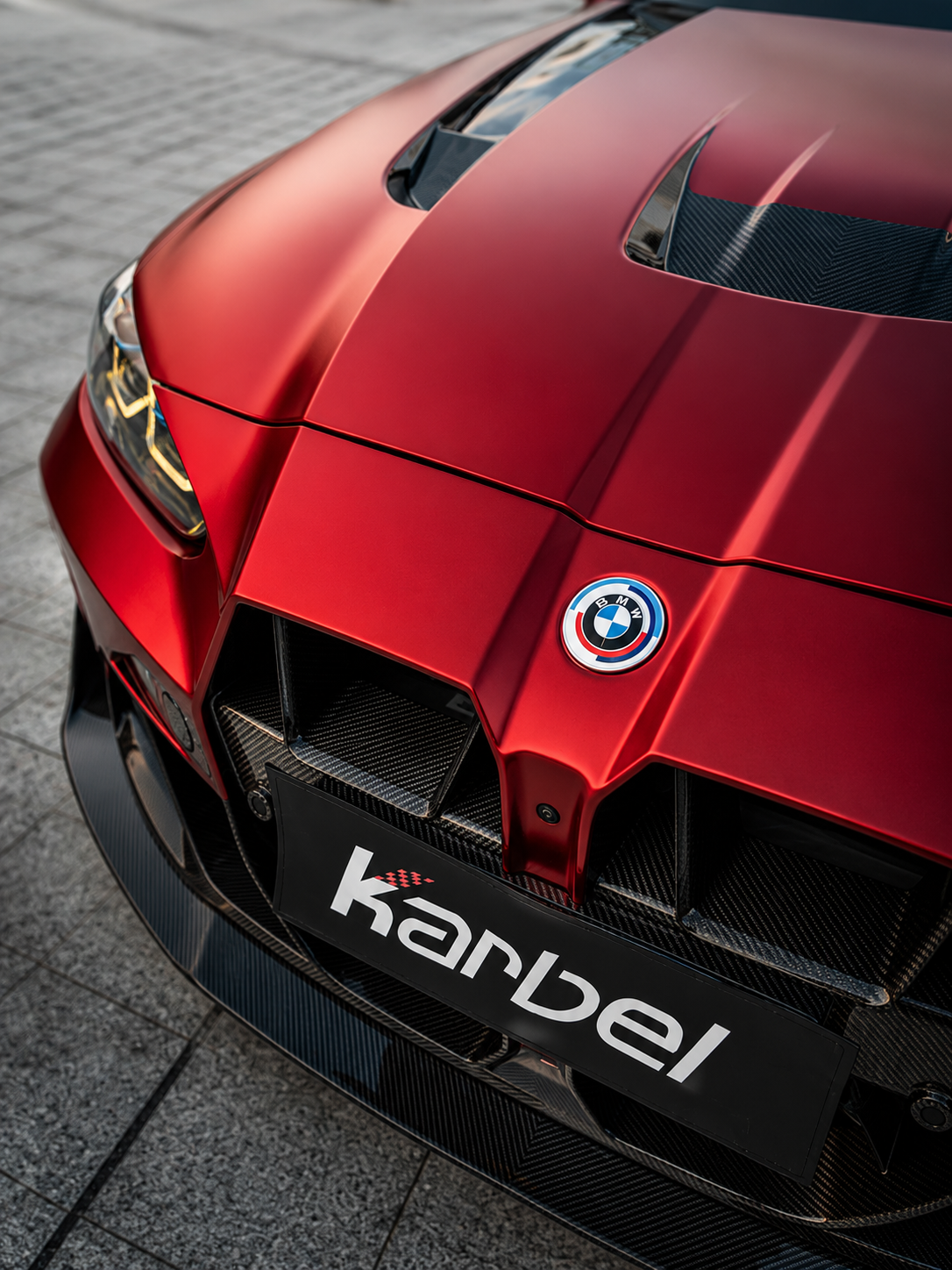 Karbel-Dry Carbon Fiber X Front Bumper Set for BMW M3 G80 G81 & M4 G82 G83 2021-Onwards