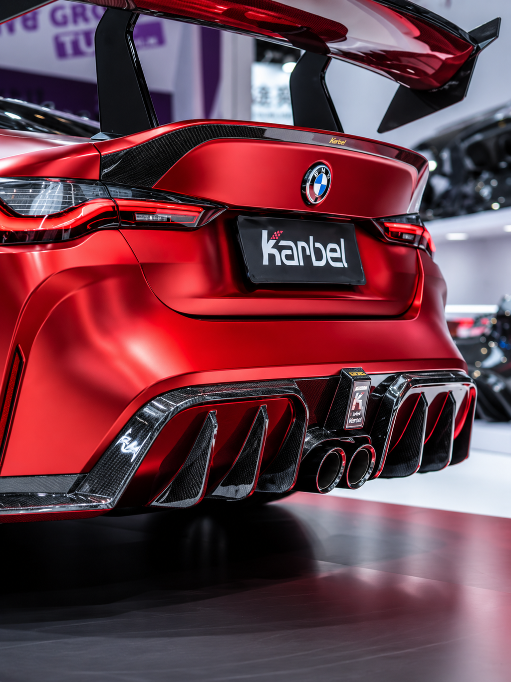Karbel-Dry Carbon Fiber X Rear Trunk for BMW M4 G82 2021-Onwards & 4 Series G22 M440i 430i 2020-Onwards