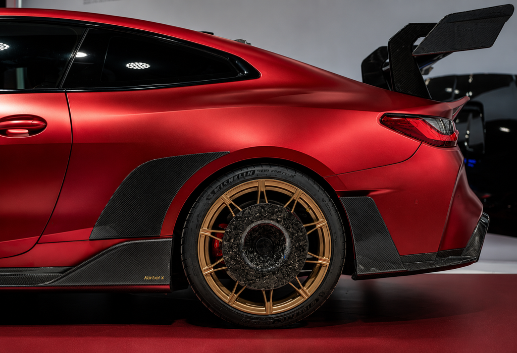 Karbel-Dry Carbon Fiber X Aero Discs for BMW M4 G82 G83 2021-Onwards
