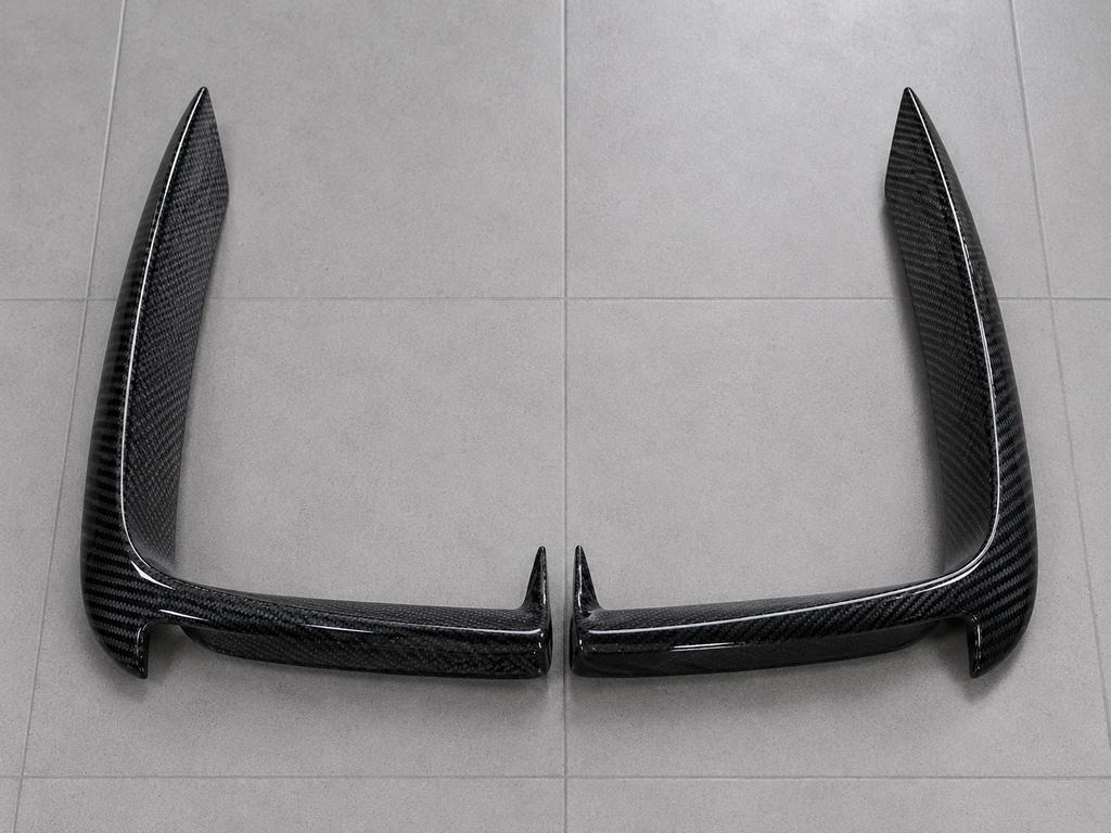 Karbel-Dry Carbon Fiber Upper Valences for BMW 2 Series M240i 230i F22/F23 2017-2021