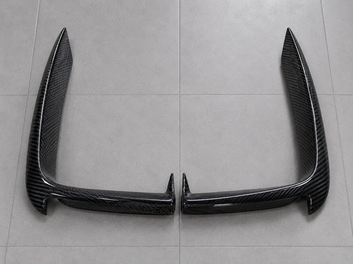 Karbel-Dry Carbon Fiber Upper Valences for BMW 2 Series M240i 230i F22/F23 2017-2021