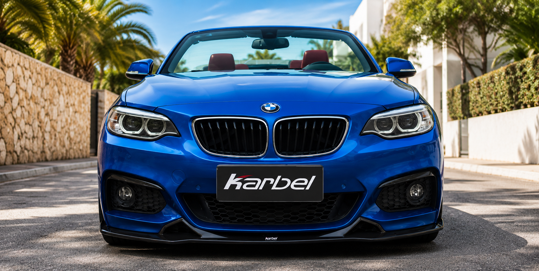 Karbel-Dry Carbon Fiber Front Lip for BMW 2 Series M240i 230i F22/F23 2017-2021