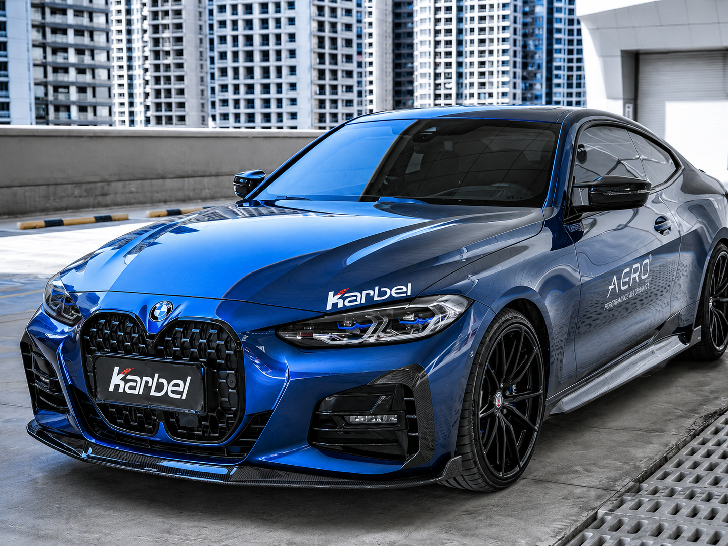 Karbel-Dry Carbon Fiber Full Body Kit For BMW 4 Series G22 G23 430i M440i 2020-Onwards