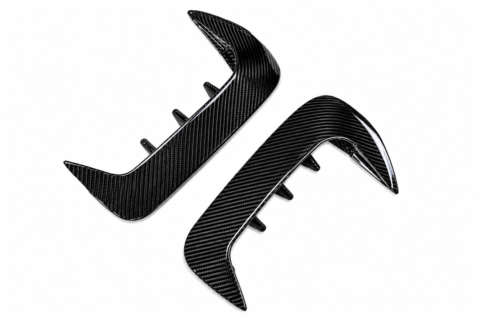 Karbel-Dry Carbon Fiber Upper Valences for BMW 4 Series 430i M440i G22 G23