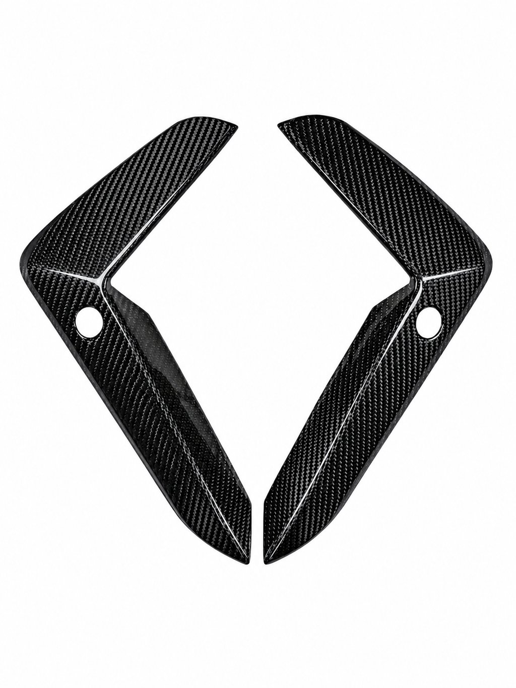 Karbel-Dry Carbon Fiber Upper Valences for BMW G30 G31 530i 540i M550i LCI