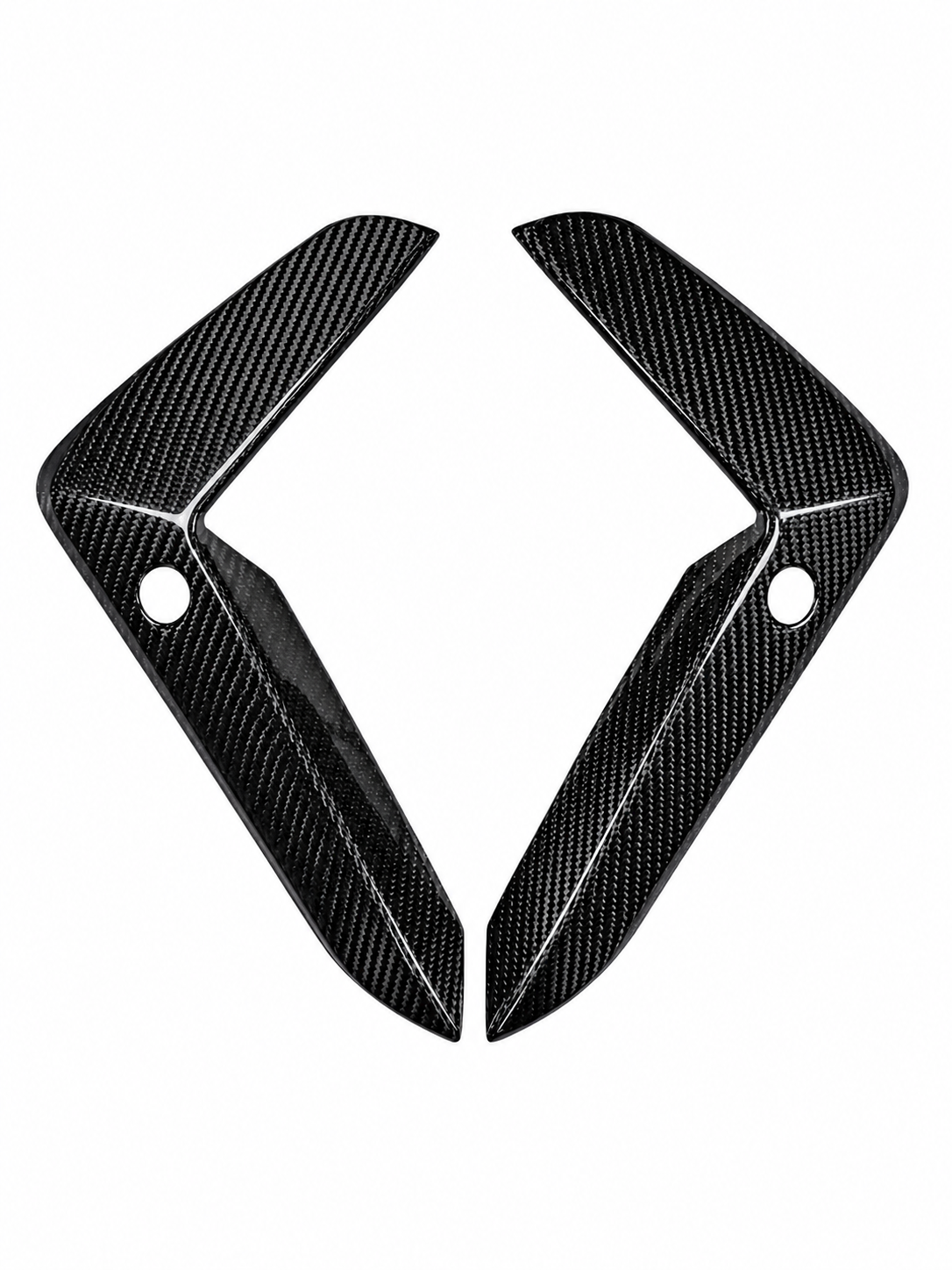Karbel-Dry Carbon Fiber Upper Valences for BMW G30 G31 530i 540i M550i LCI