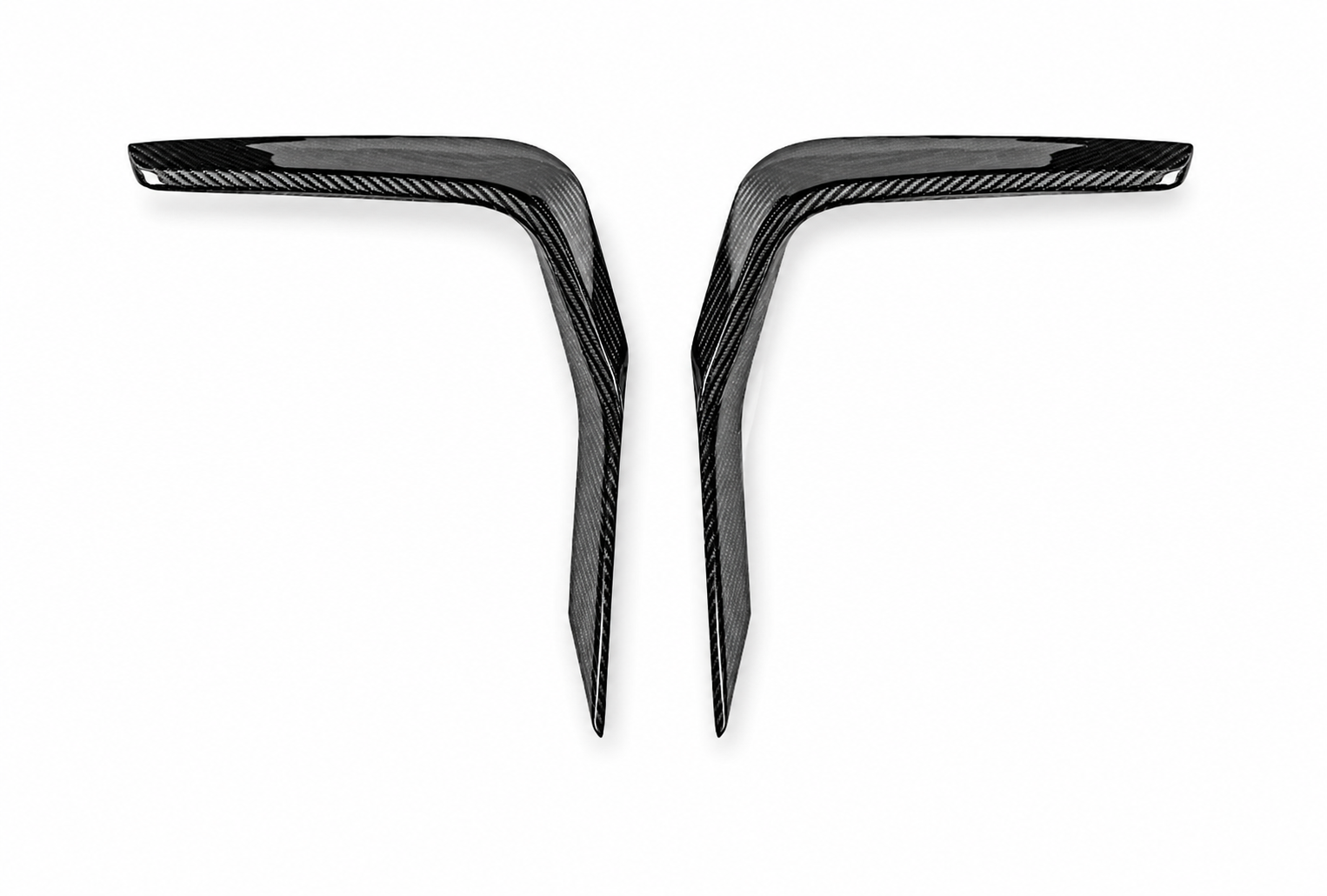 Karbel-Dry Carbon Fiber Upper Valences for BMW X4M/C F98 & X3M/C F97 LCI