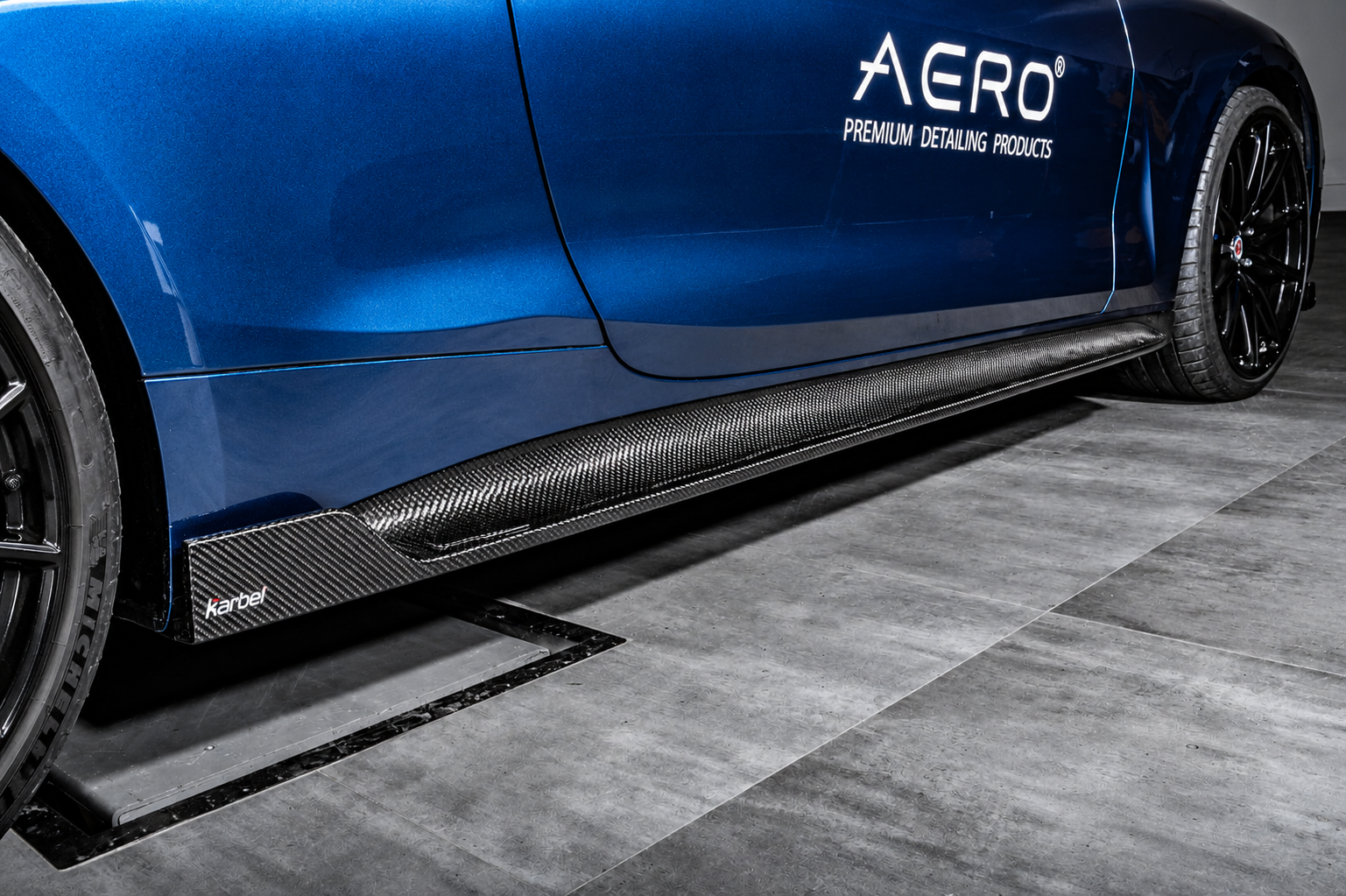 Karbel-Dry Carbon Fiber Side Skirts for BMW 4 Series 430i M440i G22 G23 2020-Onwards