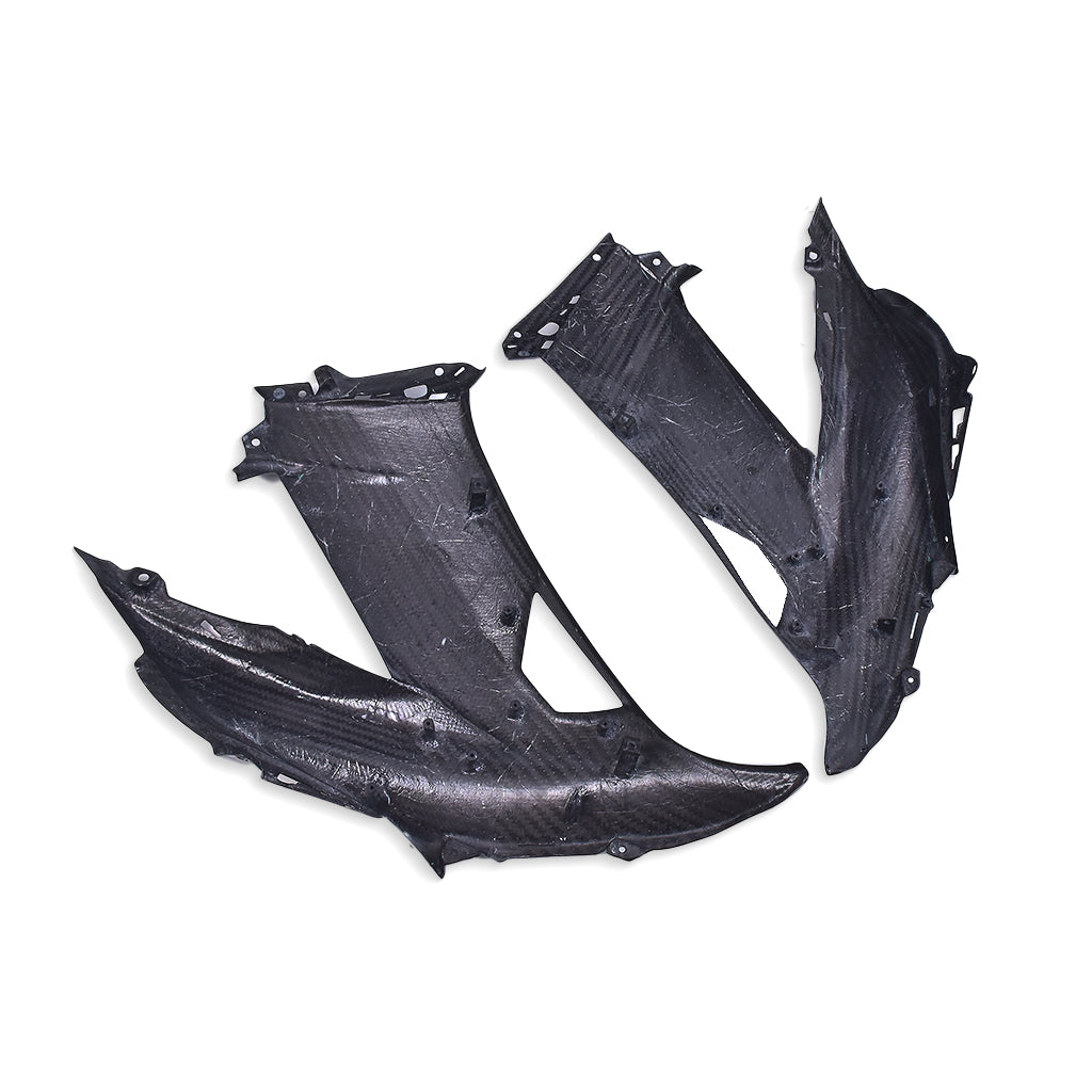 Kawasaki ZX6R 2013-2018 (Front Upper Side Panel) Dry Carbon