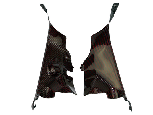 REXGEL Motorcycle For Ducati Panigale V4 R/S 2018-2021 Real Carbon Fiber Tank Fuel Gas Fairing Cover Cowling Panel Guard Protector Decorate REXGEL Motorcycle For Ducati Panigale V4 R/S 2018-2021 Real Carbon Fiber Tank Fuel Gas Fairing Cover Cowling Panel Guard Protector Decorate