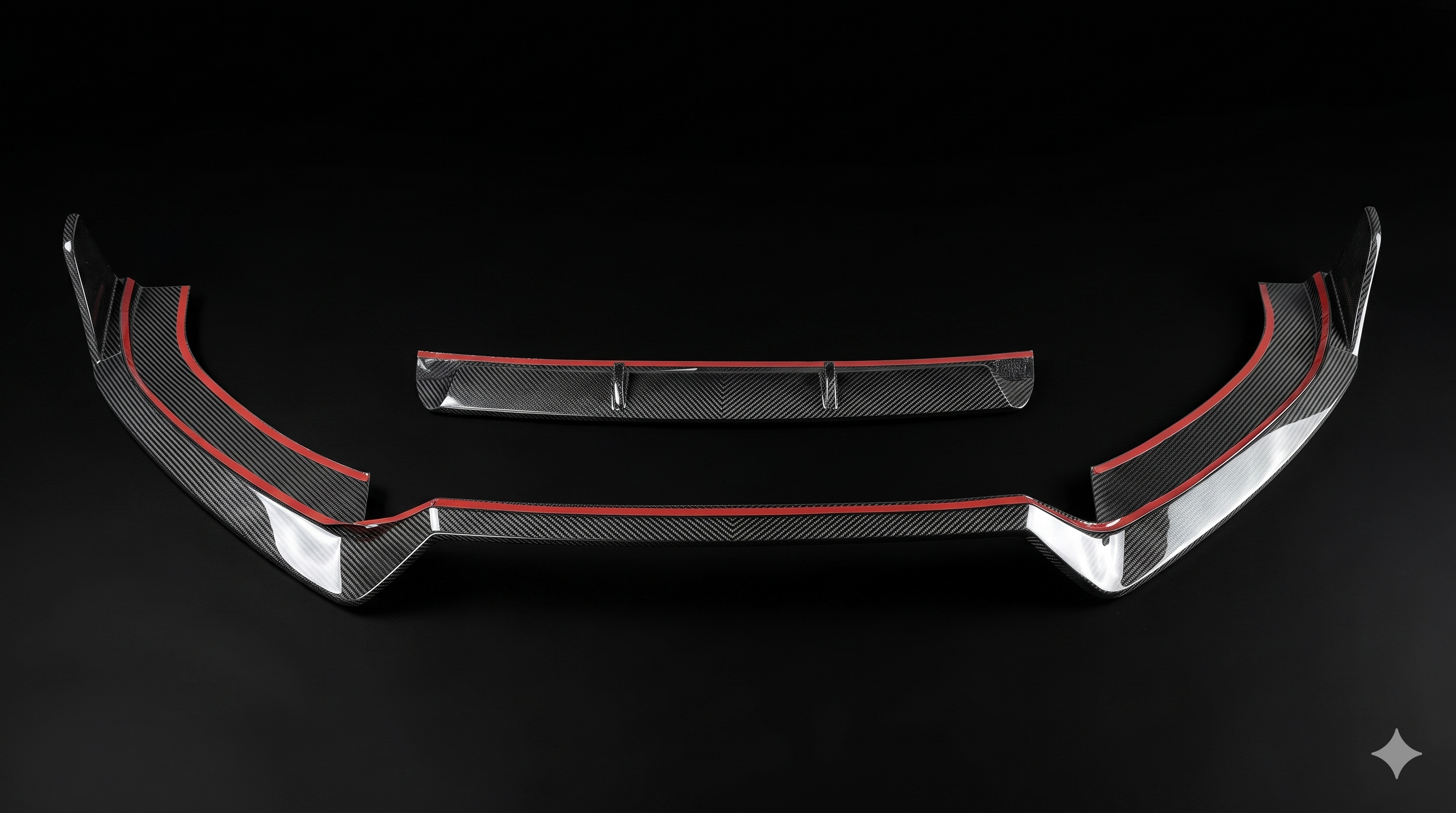 Karbel-Dry Carbon Rear Diffuser for Audi S6 / A6 Avant / A6 S-Line C7.5 2016-2018 Dry Pre-preg Carbon Fiber