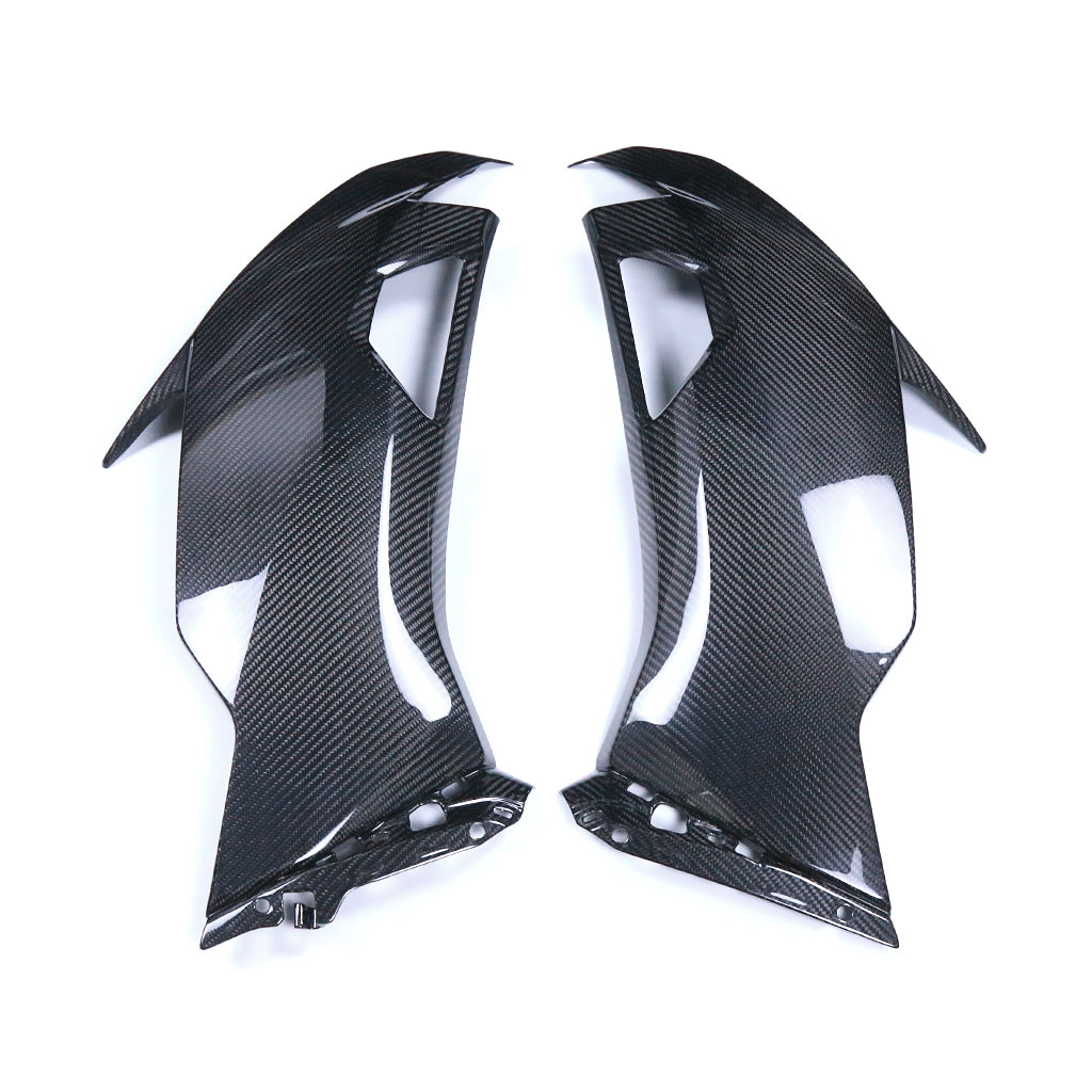 Kawasaki ZX6R 2013-2018 (Front Upper Side Panel) Dry Carbon