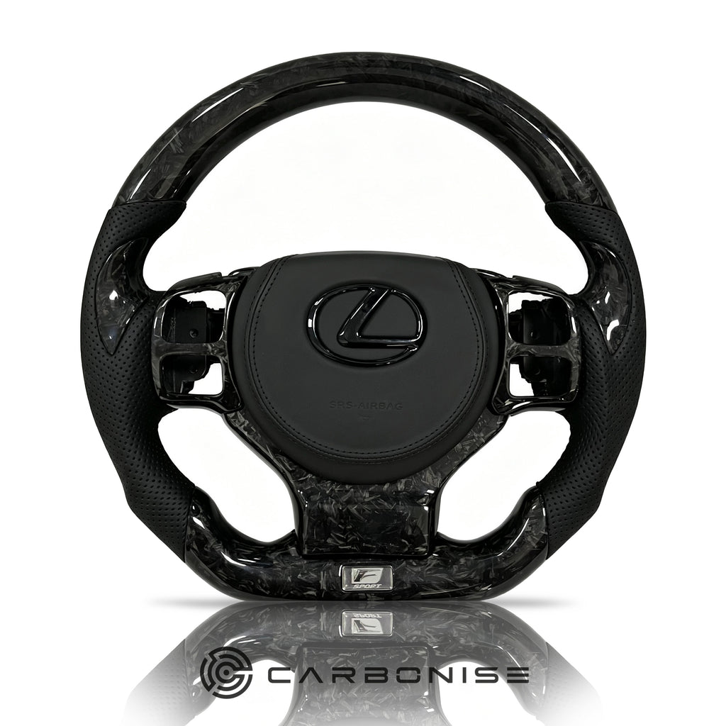 Lexus Steering Wheel (Forged Carbon Fiber+Perforated Leather)