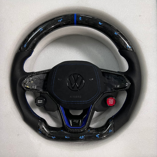 Volkswagen Golf Forged Carbon Fiber Steering Wheel #15