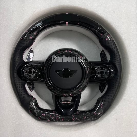 Mini Cooper Forged Carbon Fiber Steering Wheel #1