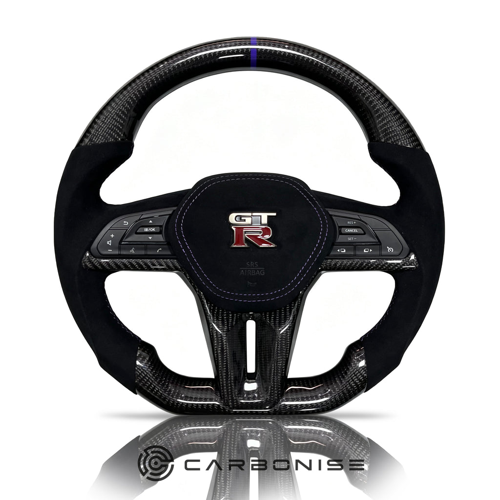 Nissan GTR Forged Steering Wheel (Carbon Fiber+Alcantara) @5
